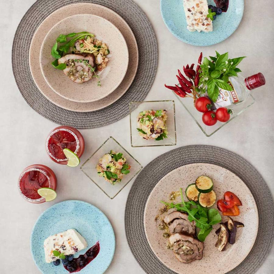 cosi tabellini サラダ デザート プレート 2枚セット E COSI TABELLINI