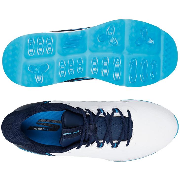 SKECHERS（スケッチャーズ） メンズ ゴルフシューズ スパイクレス 防水