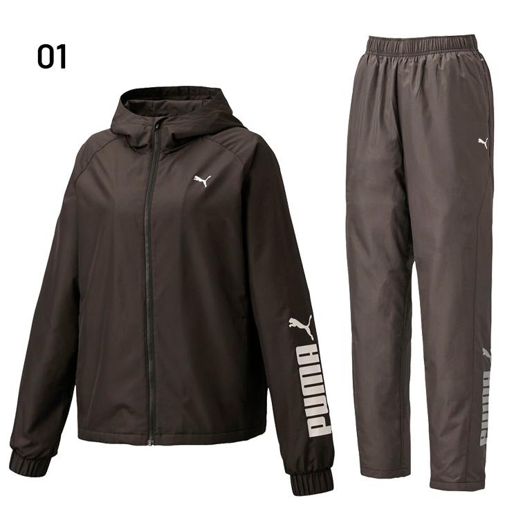 PUMA（プーマ） ウィンドブレーカー レディース 上下 トリコット