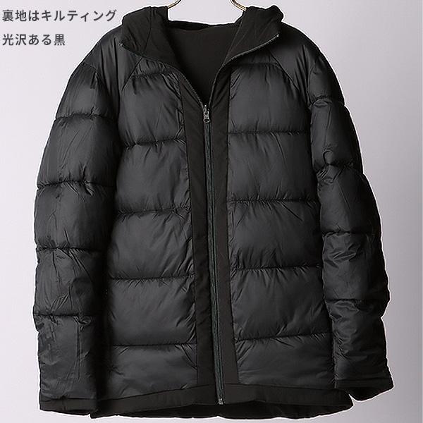 AOYAMA 【洋服の青山】リバーシブル フード付き ダウンジャケット