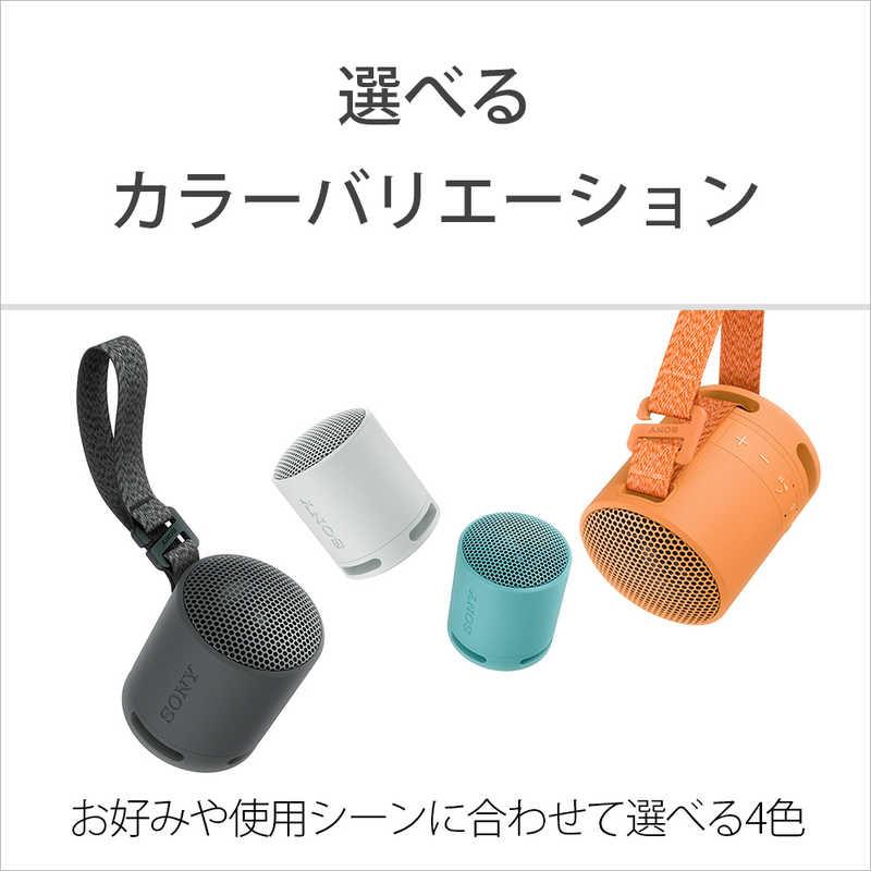 SONY（ソニー） ワイヤレスポータブルスピーカー オレンジ［防水