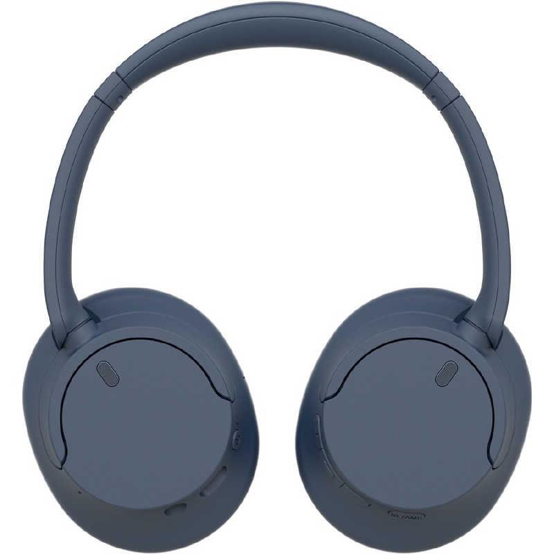 SONY（ソニー） ブルートゥースヘッドホン ブルー［リモコン・マイク