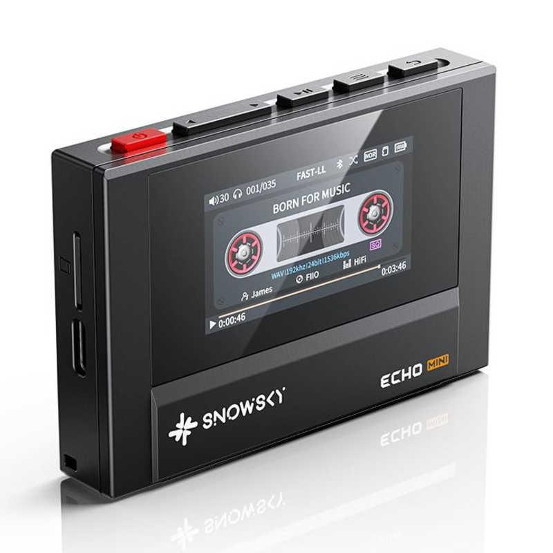 FIIO Snowsky ECHO MINI ［ハイレゾ対応 / 8GB］ Black FIO-SSEMINI-B