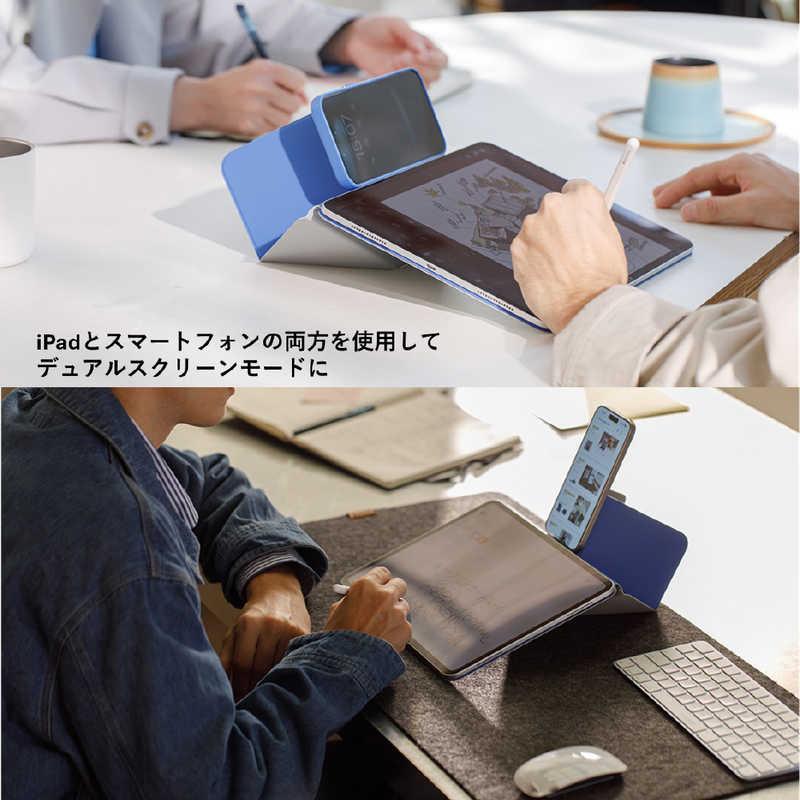 MOFT Dynamic Folio 13インチ iPad Pro(M4)用カバー ストーングレー