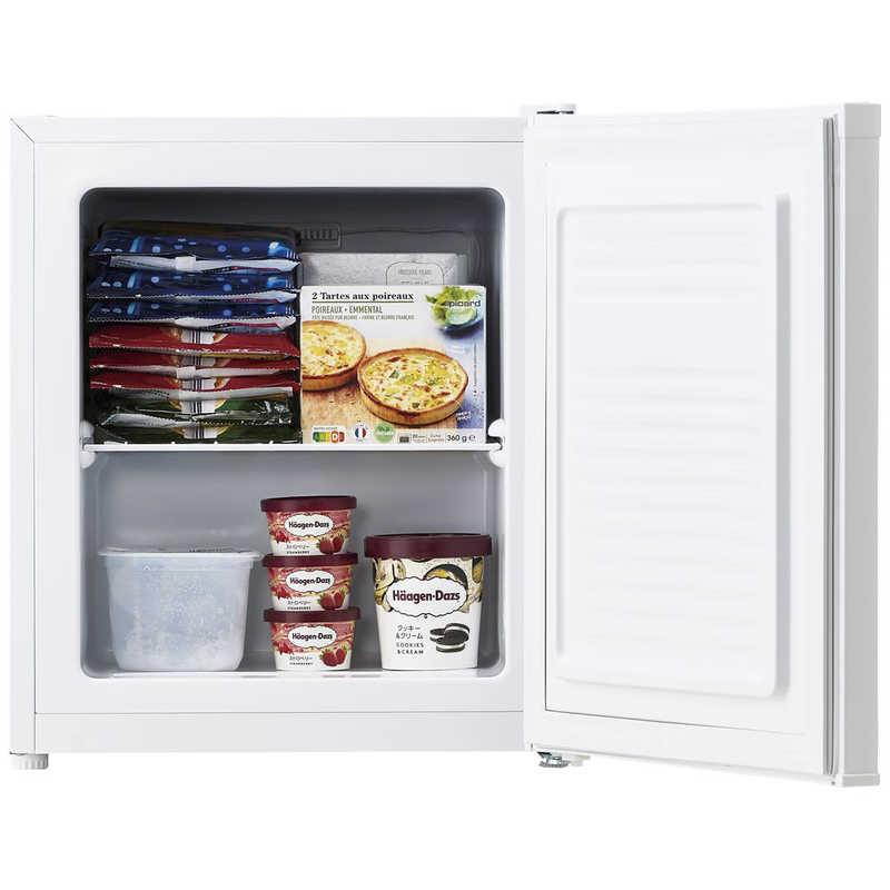 ハイアール 冷凍庫 1ドア 33L 右開き スリム 直冷式 幅44cm ホワイト