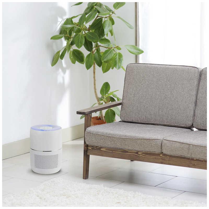 シィーネット 空気清浄機 空気清浄:最大10畳まで PM2.5対応 ホワイト