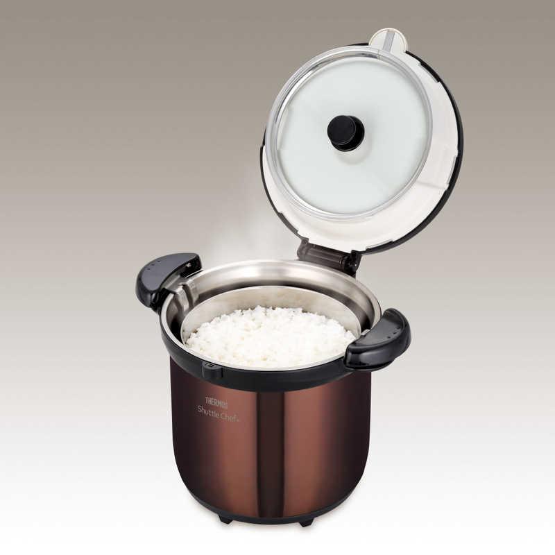 THERMOS（サーモス） 真空保温調理器 (4.5L) シャトルシェフ クリア