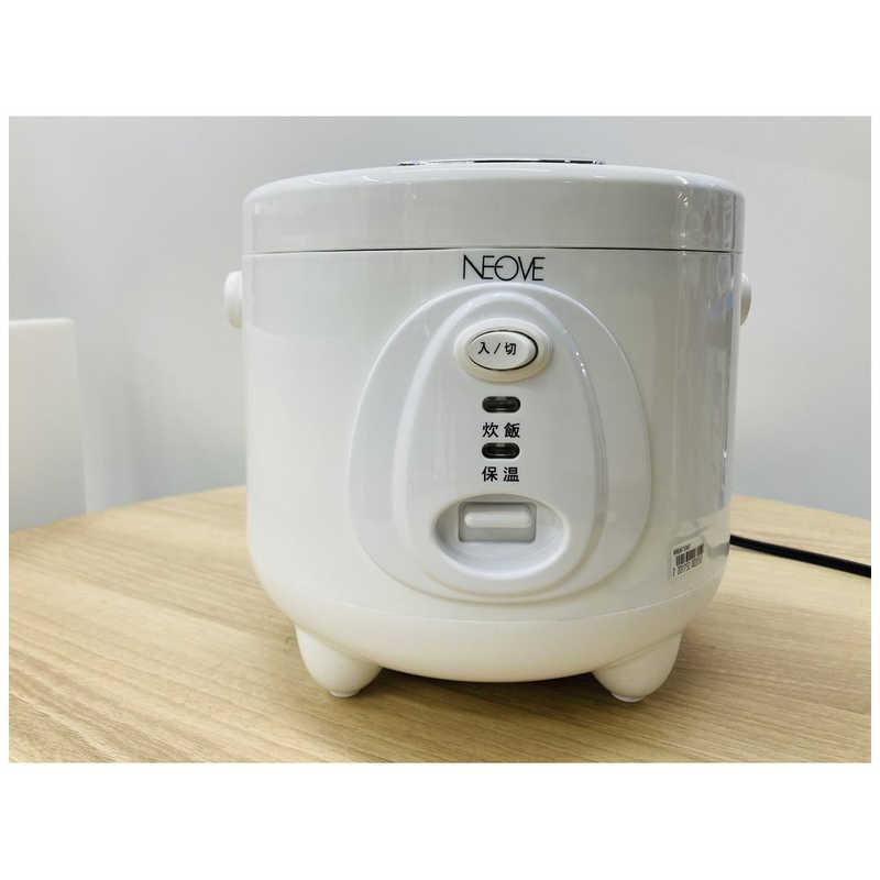 NEOVE 炊飯器 3合 マイコン ホワイト RRS-AT30WT : コジマYahoo!店