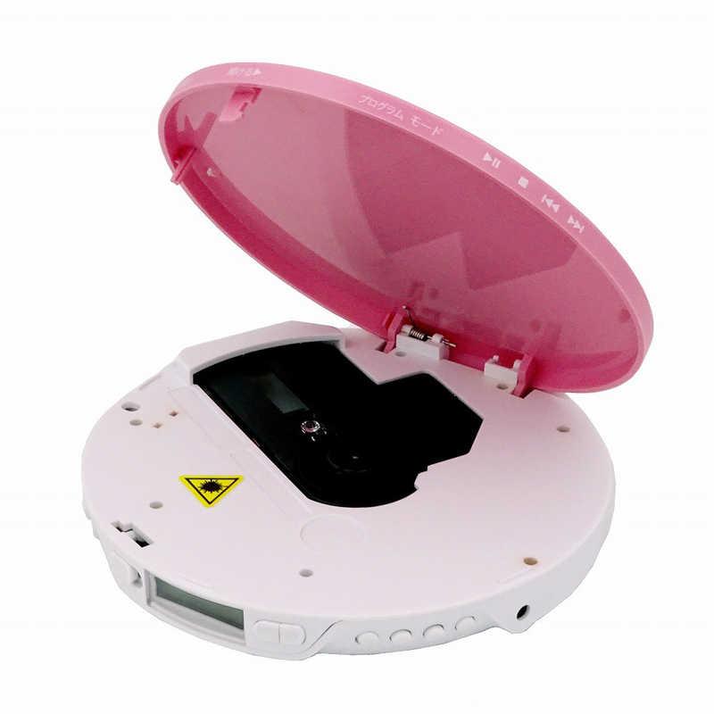 WINTECH ポータブルCDプレーヤー ピンク PCD-52P : コジマYahoo!店