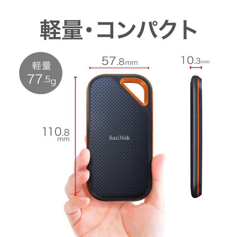 SanDisk（サンディスク） SDSSDE81-4T00-J25 外付けSSD USB-C＋USB-A