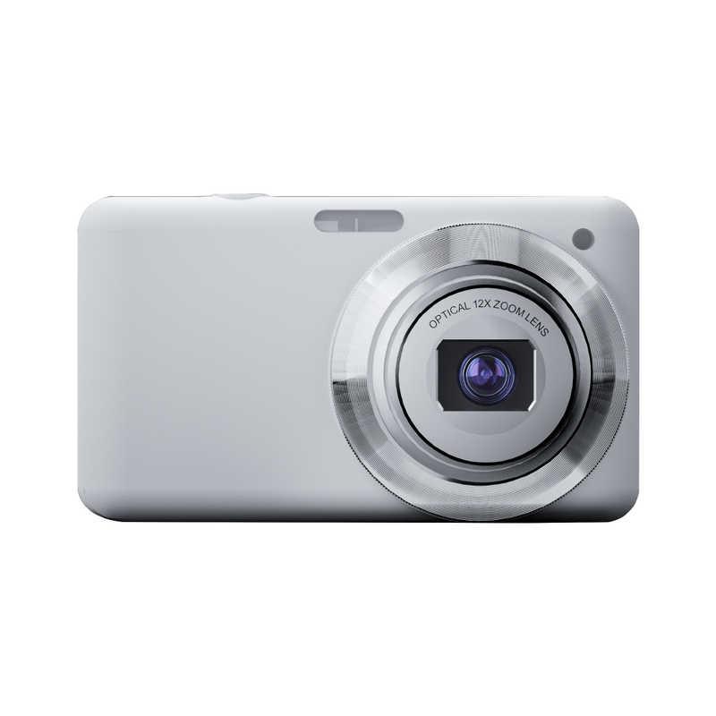 KEIAN 光学6倍コンパクトデジタルカメラ ホワイト KDC125-WH : コジマ