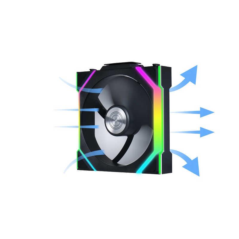 LIANLI UNI FAN SL Wireless 120 BK Triple Pack ブラック UF-SL120