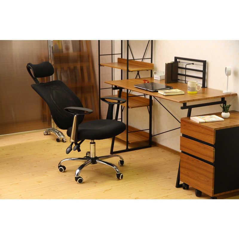 不二貿易 オフィスチェアー ヘッド付 アンテロープ BK 50095 : コジマ