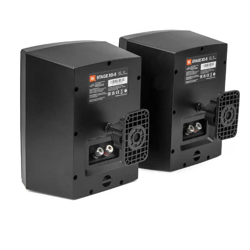 JBL 壁掛け型・全天候型2ウェイ・コンパクトスピーカー ブラック ［2本