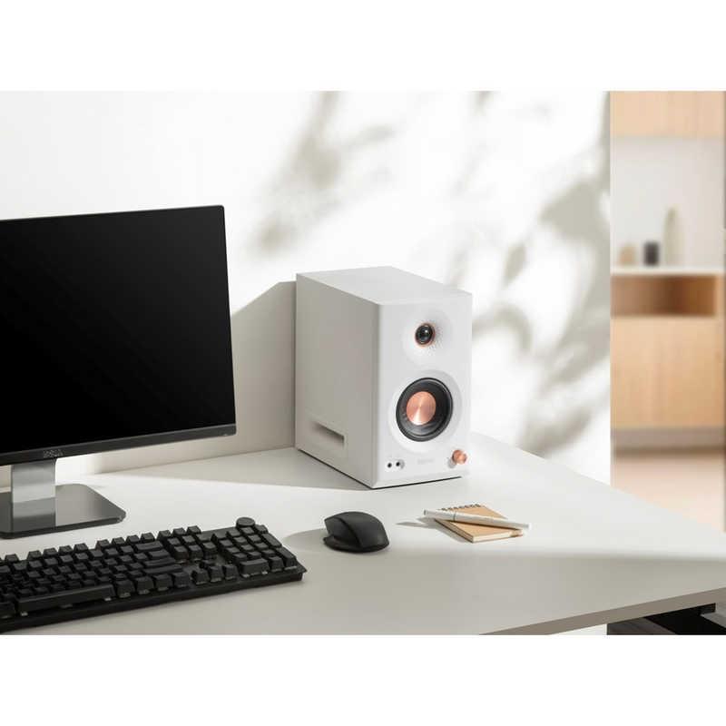 EDIFIER Edifier製 2.0モニタースピーカーシステム MR5(ホワイト