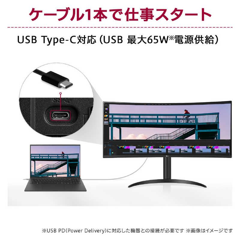 LG 曲面型ウルトラワイドモニター UltraWide Monitor ［34型 /UWQHD