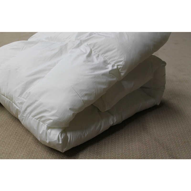 大宗 軽くて洗える 羽毛タッチ 掛けふとん 150×210cm ホワイト
