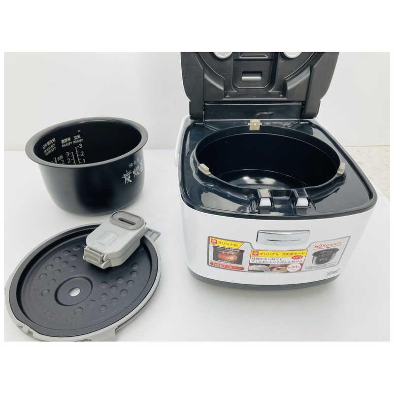 三菱（MITSUBISHI） 炊飯器 3.5合 備長炭 炭炊釜 IH 白磁 はくじ NJ