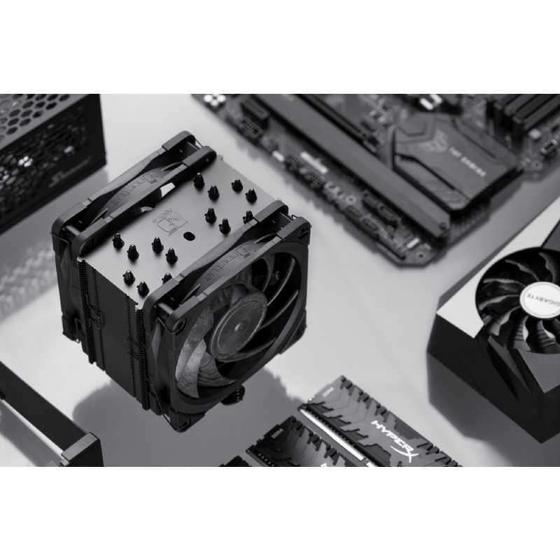 NOCTUA NOCTUA 120mmサイドフロー型CPUクーラー NHU12A chromax.black