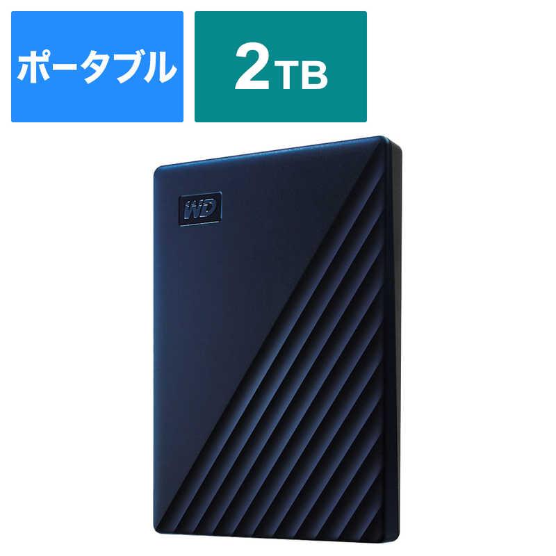 WESTERN DIGITAL USB-C＆USB-A両対応 Mac用ポータブルハードディスク