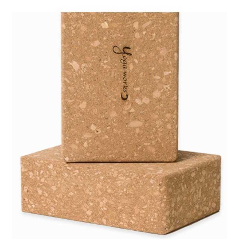 ヨガワークス コルクヨガブロック 2個セット M : コジマYahoo!店