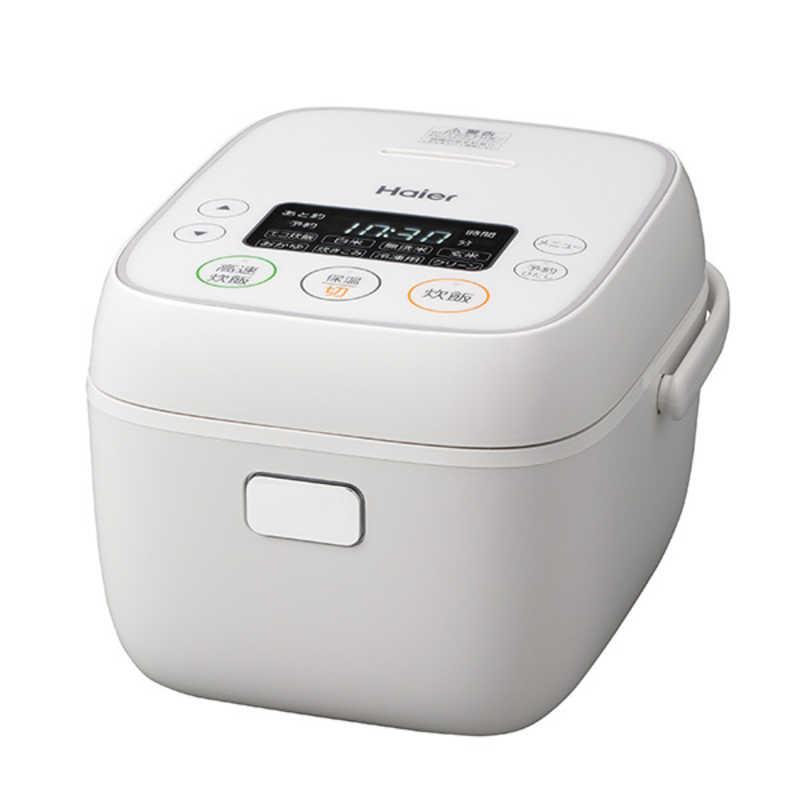 Haier（ハイアール） 炊飯器 3合 マイコン ホワイト JJ-M32B-W