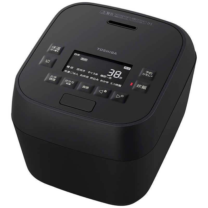 東芝 TOSHIBA 炊飯器 3.5合 炎匠炊き 真空圧力IH グランブラック RC