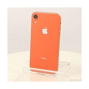 Apple 〔中古〕Apple(アップル) iPhoneXR 64GB コーラル MT0A2J／A SIM