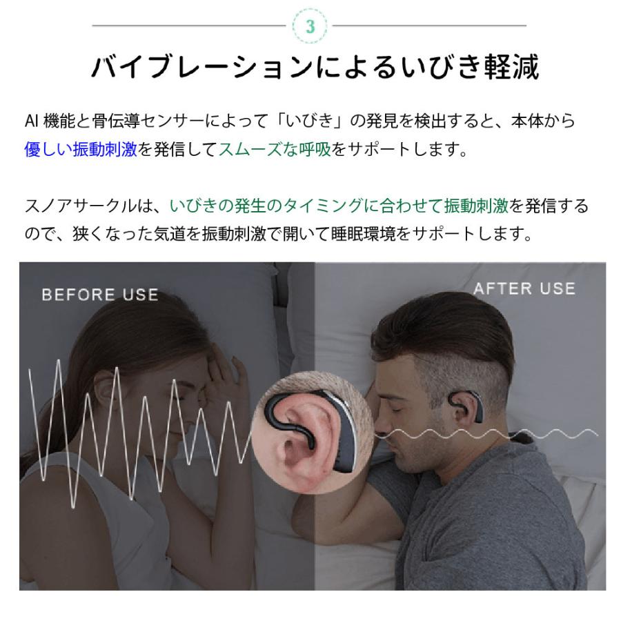VVFLY ELECTRONICS いびき軽減デバイス Snore Circle Plus（スノア