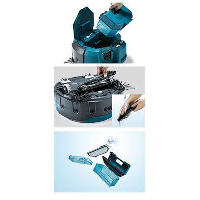 マキタ（makita） RC200DZ ロボット掃除機 RC200D ブルー ※バッテリ
