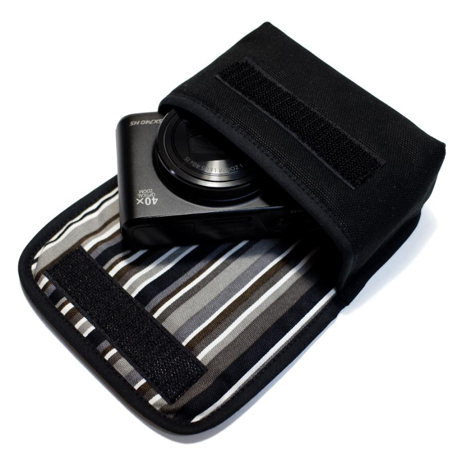 Suono（スオーノ） キヤノン PowerShot SX740 HS ケース (ブラック