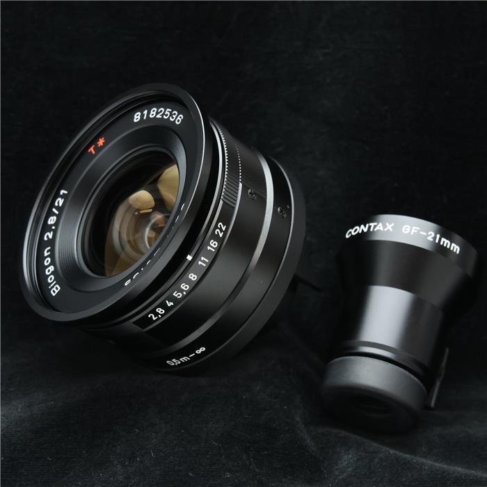 美品》CONTAX Biogon T* 21mm F2.8 (G) ファインダーセット : カメラ