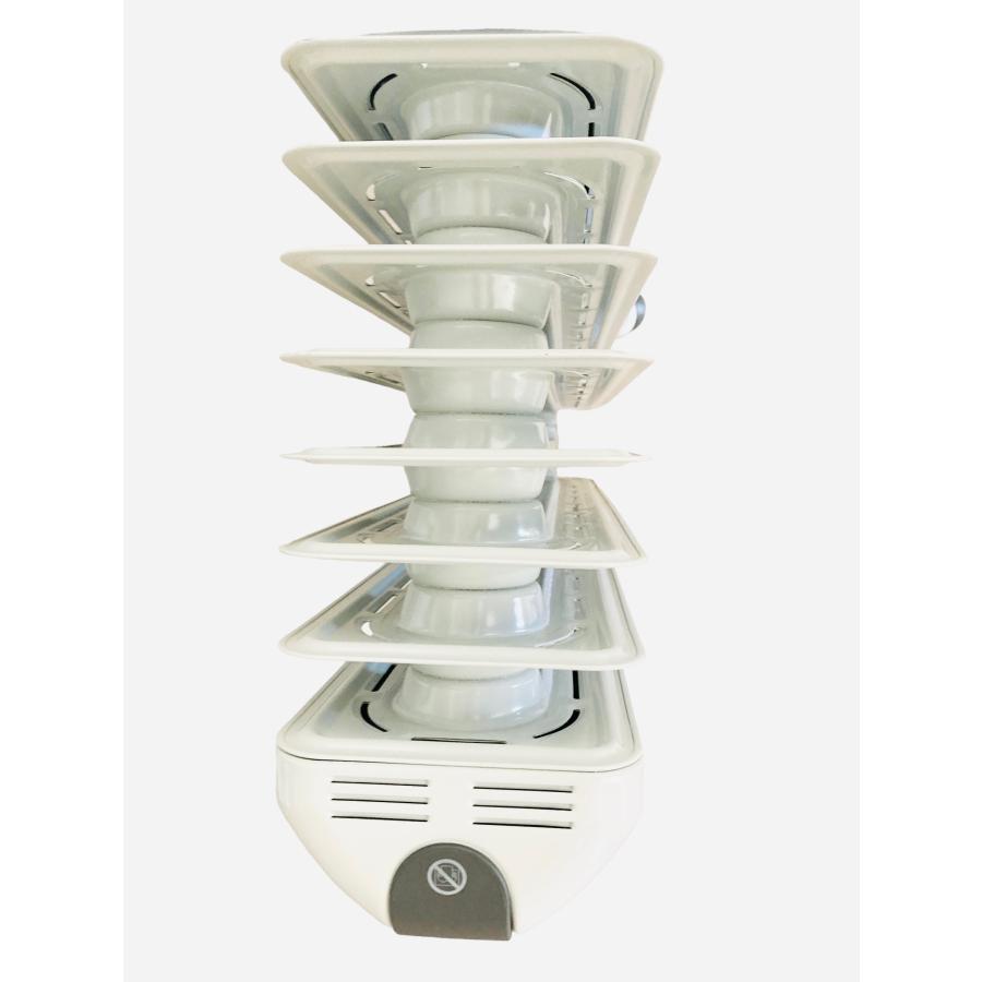 デロンギ(DeLonghi) オイルヒーター [8~10畳用] ゼロ風暖房 ホワイト