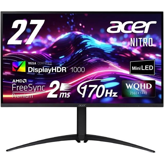 Acer PCモニター・液晶ディスプレイ NITRO XV5 XV275UP3biiprx [27