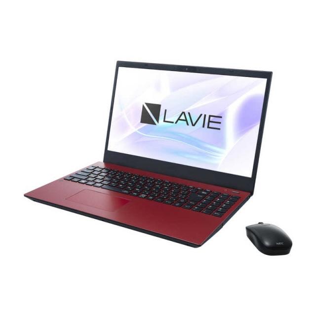 NEC ノートパソコン LAVIE N15 N1575/GAR PC-N1575GAR [カームレッド