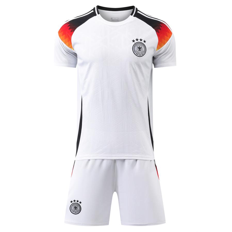 H75 ドイツ代表 サッカーユニフォーム 2024-2026年ホーム 大人用 子供