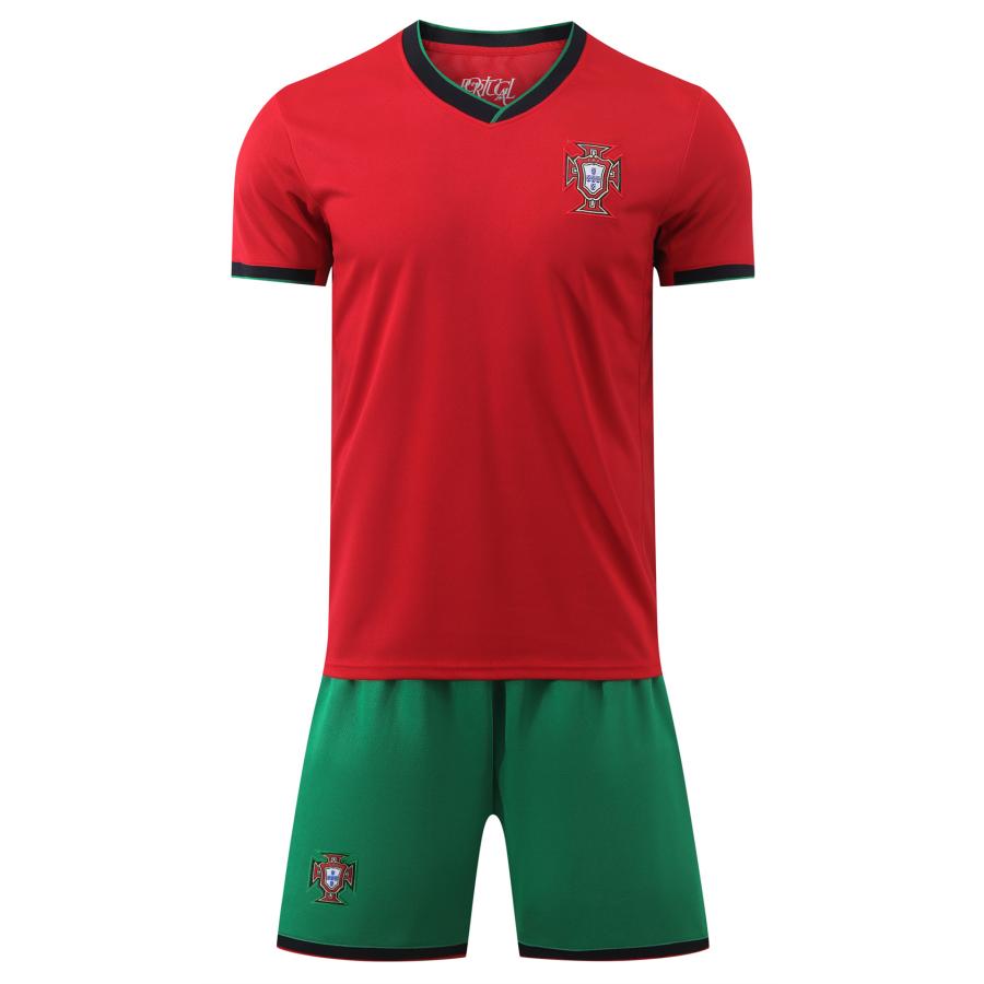 ポルテ 赤 ユニフォームセット 160cm 着用数回涙 ポルテ 赤