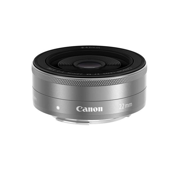 EF-M Canon EF-M22mm F2 STM シルバー キャノン 単焦点広角レンズ