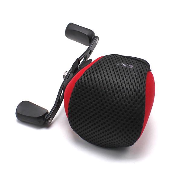 ネオプレーンリールカバー 2個セット ベイト用 ロッドに付けたまま S