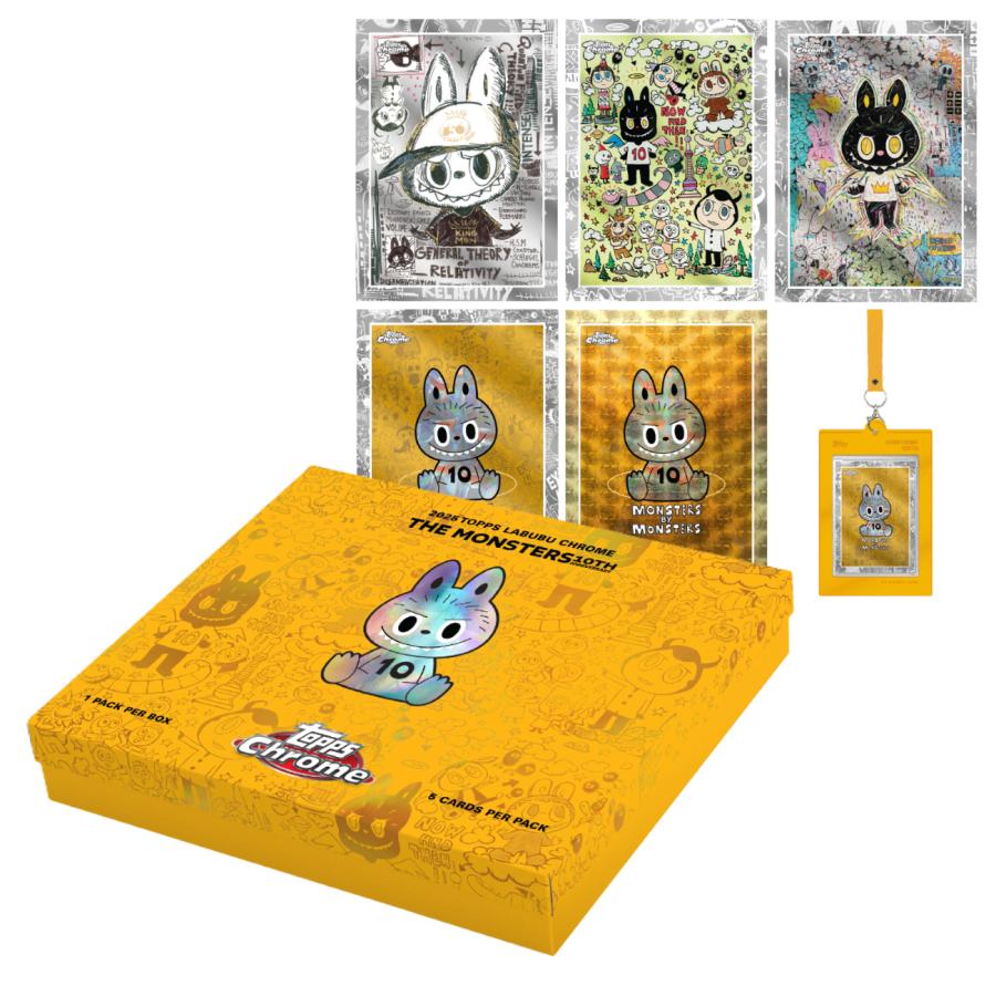 Topps ラブブ トレーディングカード 2025 Topps Chrome Labubu 10th