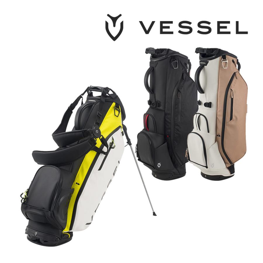 VESSEL キャディバッグ べゼル プレイヤー 3.0 スタンド キャディ