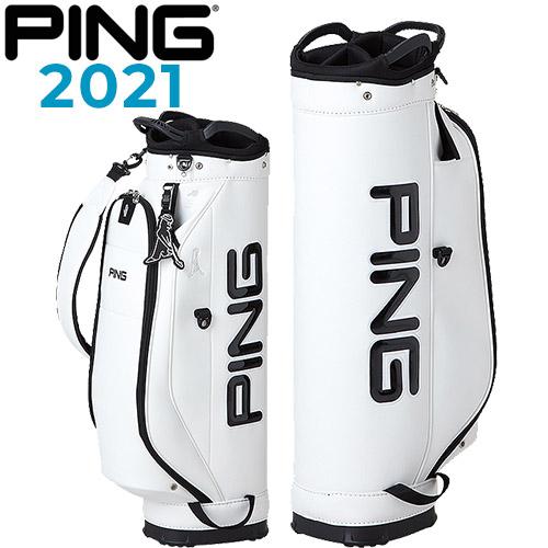 PING（ピン） キャディバッグ ワンポケット ホワイト 9.0インチ 2.8kg