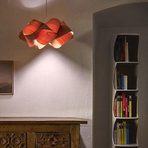 即納）LZF（ルシフェル）ペンダント照明 SWIRL スワール S／ビーチ