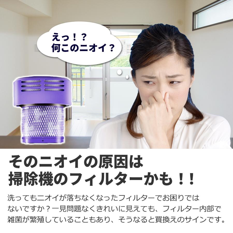 ダイソン 掃除機 フィルター V10 互換品 2個セット SV12 dyson