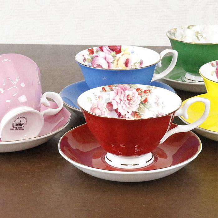 ROYAL ARDEN（ロイヤルアーデン） カップ＆ソーサー ピンク おしゃれ