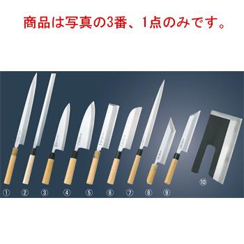 正本 本霞(玉白鋼)相出刃庖丁 19.5cm KS2419 : 厨房用品 安吉 - 通販