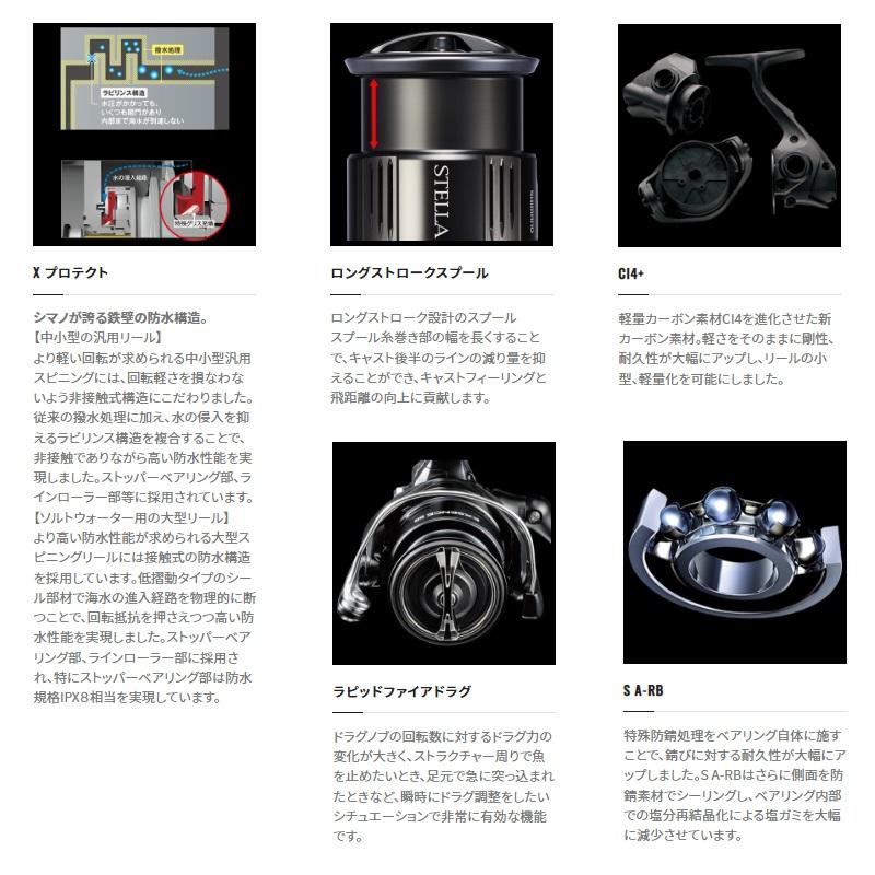 シマノ（SHIMANO） 22セフィアBB C3000SDHHG / スピニングリール