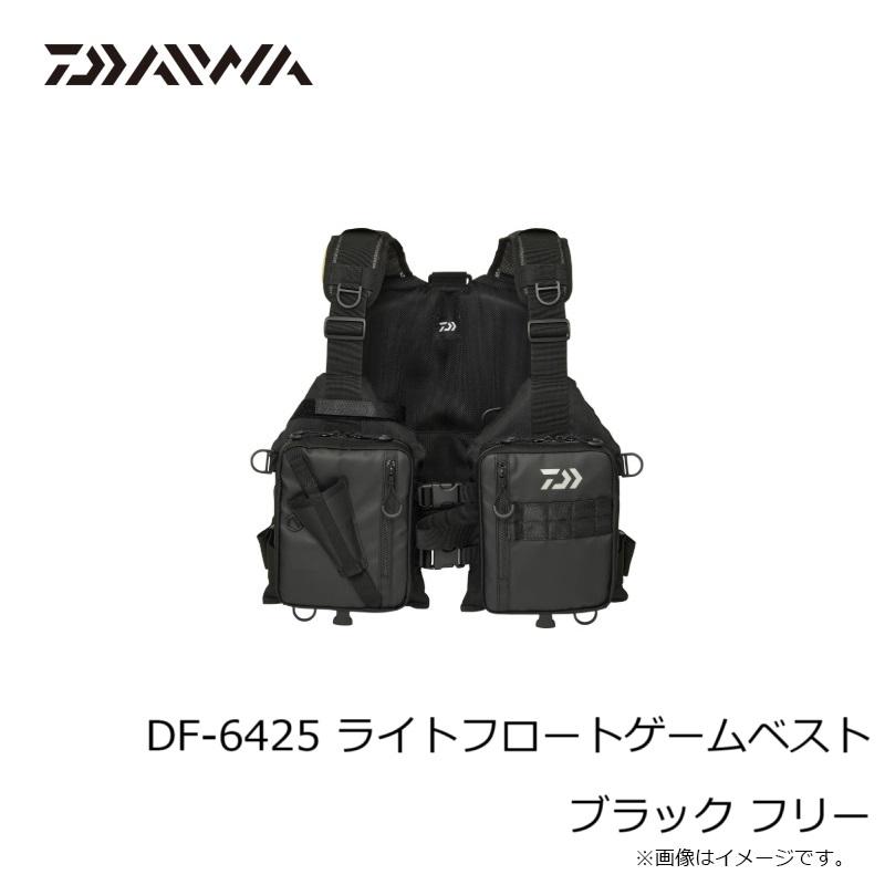 DAIWA（ダイワ） DF-6425 ライトフロートゲームベスト ブラック フリー