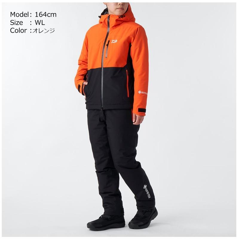 ダイワ DW-1922 ゴアテックス プロダクト ウィンタースーツ オレンジ
