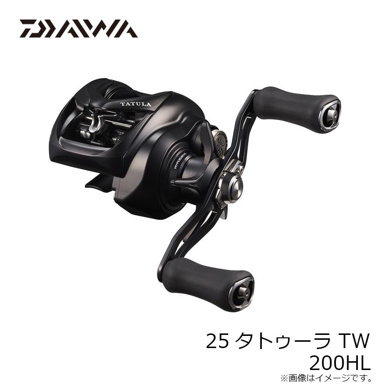 DAIWA（ダイワ） 25タトゥーラ TW 200HL / ベイト リール 左巻 : 釣具